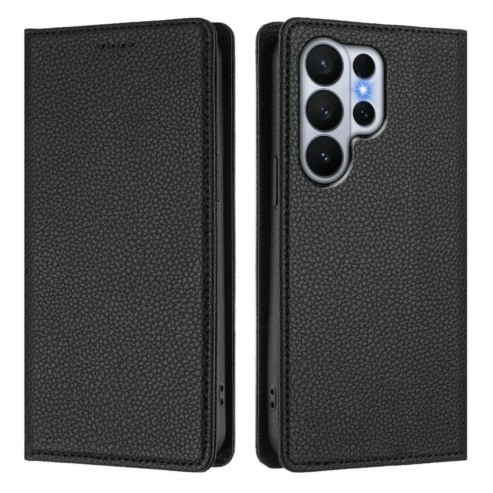 Coque in pelle magnetica per Samsung Galaxy S26 Ultra 5G Custodia di lusso RFID Portafoglio Carta Fonda Samsung S26 Pro S 26 Edge Copertina del libro