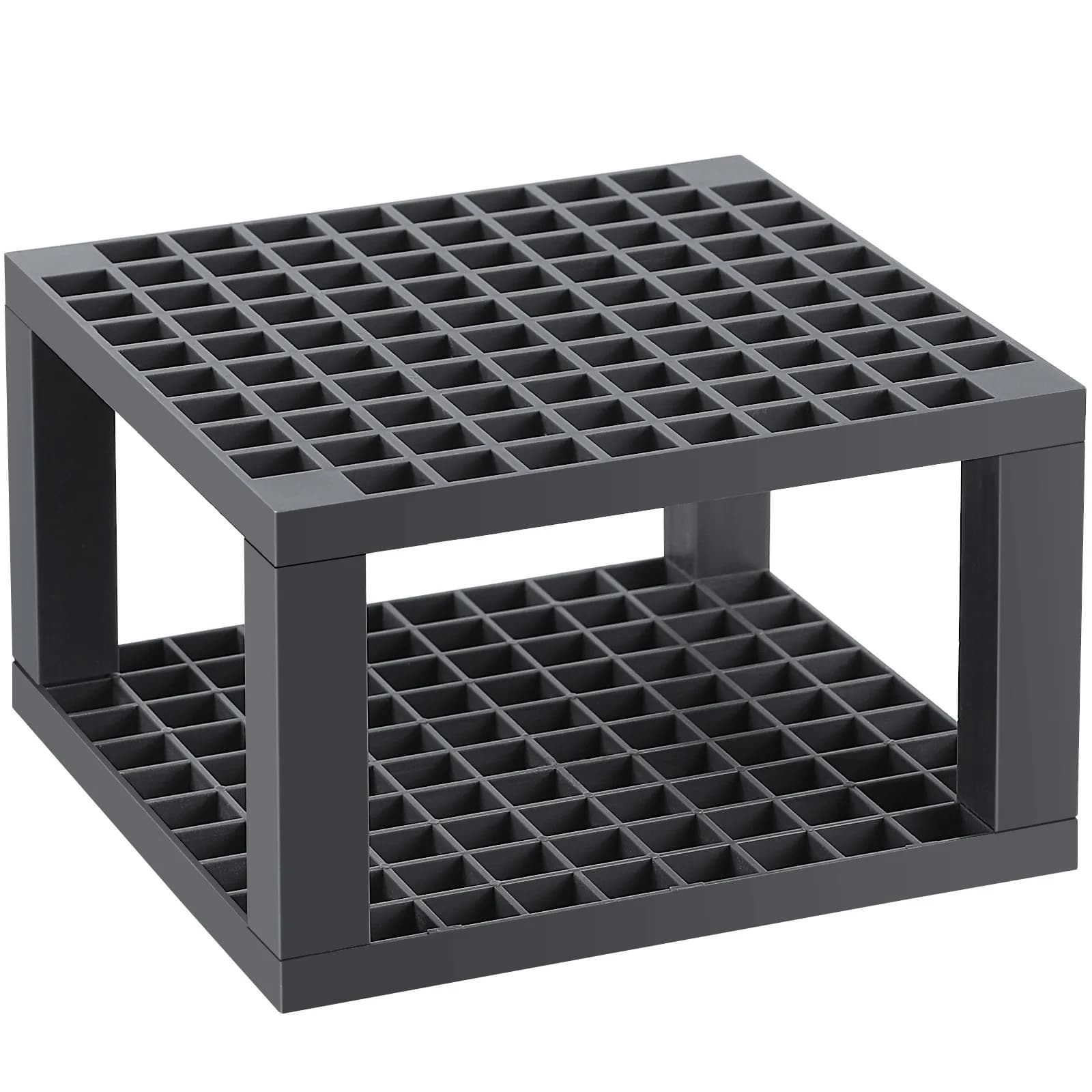 Portapenne a 96 Fori in Plastica, Organizzatore da Scrivania per Materiali Artistici, Supporto per Pennelli, Porta Matite