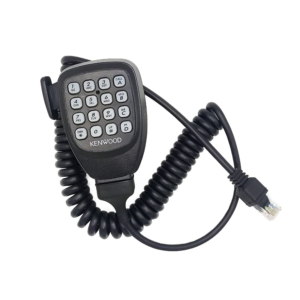 Auto Walkie Talkie KMC-32 Microfono altoparlante MIC a 8 pin con tastiere digitali per Kenwood TM271 TM281 TM481 TM471 Stazione di veicoli