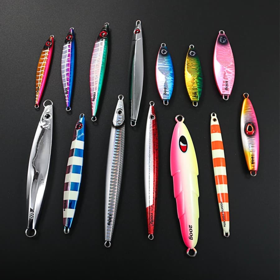 Offerta Speciale: Esca Artificiale Luminosa per Pesca in Mare, Jig in Metallo a Lancio Lungo per Spigola, Kingfish e Amberjack