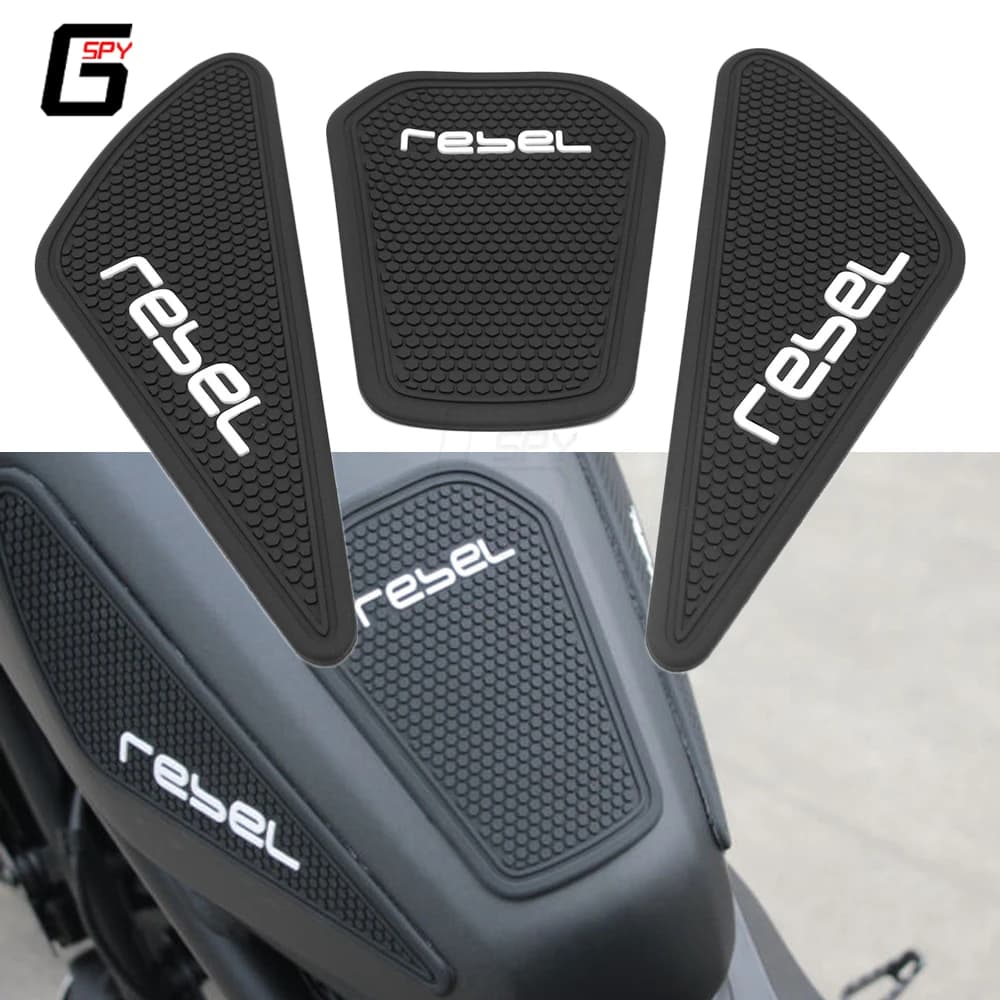 CMX500 CMX300 for Honda Rebel CMX 500 300 Rebel500 anti-slip adhesive for motorcycle fuel tank protection knee guard