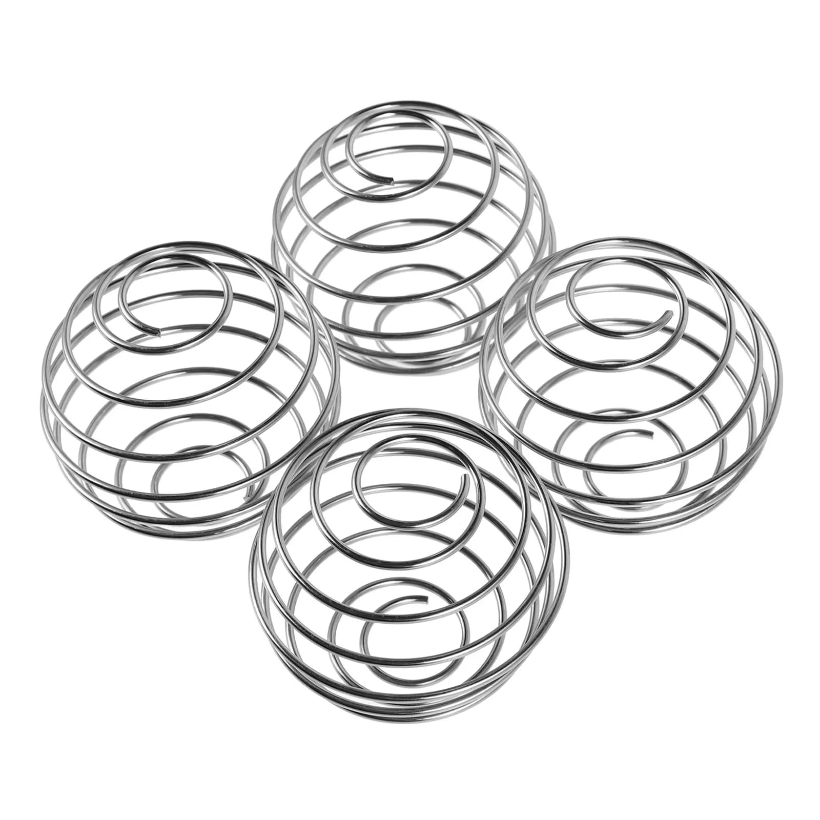 4 palline shaker in acciaio inossidabile per frullati proteici, smoothie, condimenti per insalate, palline di ricambio per frullatore a filo