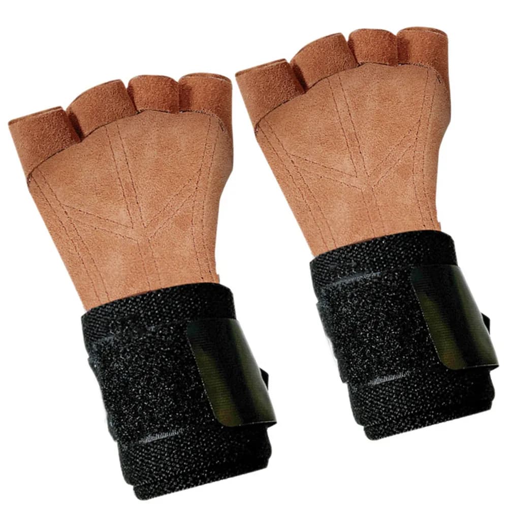 1 Paio di Supporti per Polso Antiscivolo, Protezione per il Palmo, Manica Compressiva per Tunnel Carpale, Traspirante per Sollevamento Pesi, Tennis, Fitness