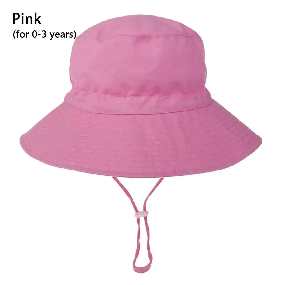 Summer for 0-8 years Collar Ear Covers Swim Hats Children's Sun Hat Large Tent Hat Fishing Hat with Adjustable Subgola Strap Beach cap