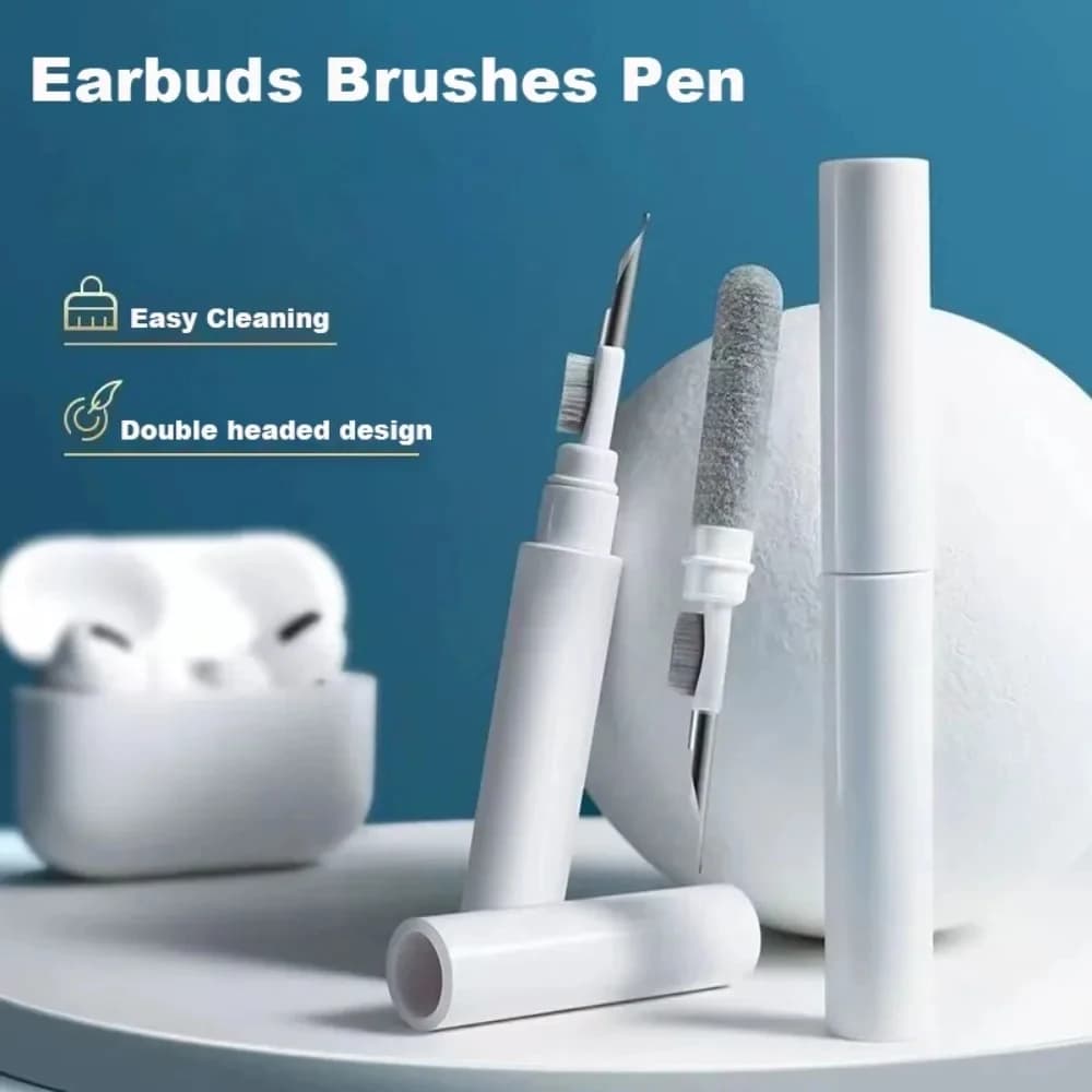 Strumento di pulizia per auricolari Bluetooth per Airpods Pro 3 2 1 Kit di pulizia per custodia per auricolari Kit di pulizia per auricolari Xiaomi iPhone