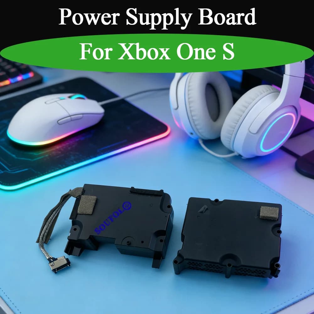 Nuovo Adattatore AC di Ricambio per Console Xbox One X/Series S, Alimentatore Interno Originale, Scheda di Alimentazione 110V-240V, Accessori per Gaming