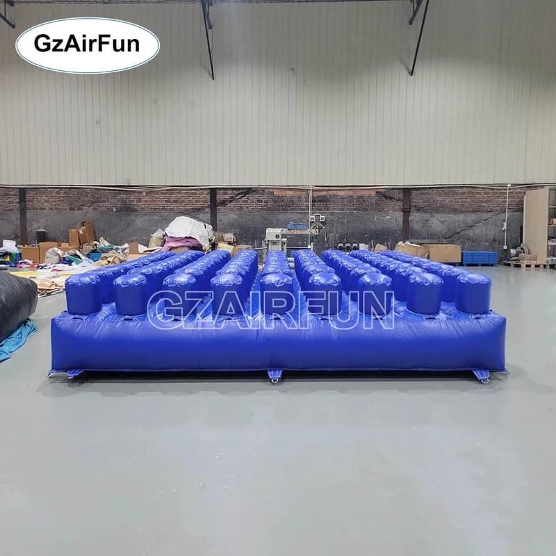 Factory Customized High Quality Inflatable Rescue Mat Stunt Jump Soft Jumping Square Landing Pillow Easy Set Commercial Use PVC