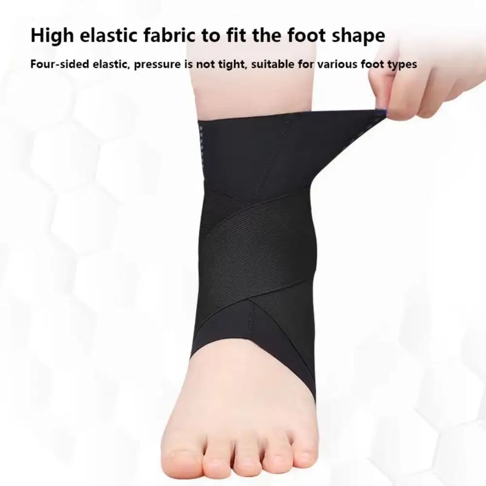 Supporto per tendini per il recupero da infortuni, sollievo dal dolore articolare, tutore per caviglia, protezione sportiva per caviglia, fascia di compressione, protezione per sport all'aperto