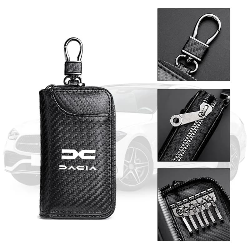 Car Purse Card Money Holder License Card Case Wallet Passport Card For Dacia Duster Logan Sandero Lodgy Dokker Stepway Solenza