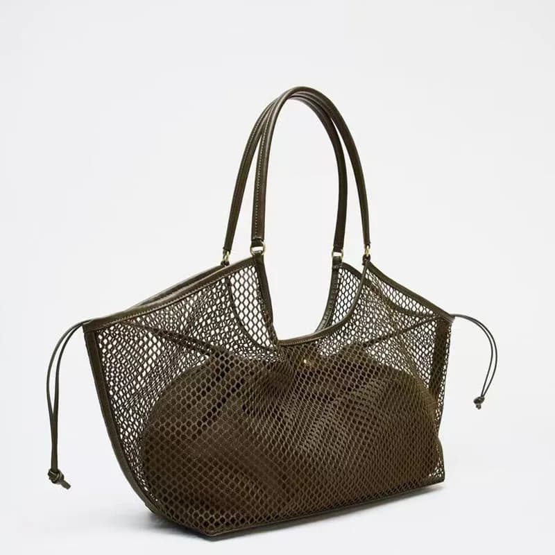 NEW PU Leather Wing Tote Bag Roomy Cluth Bag Large Capacity Buckle Woman Luxury Designer Travel Luggage Bag Shopper Handbag