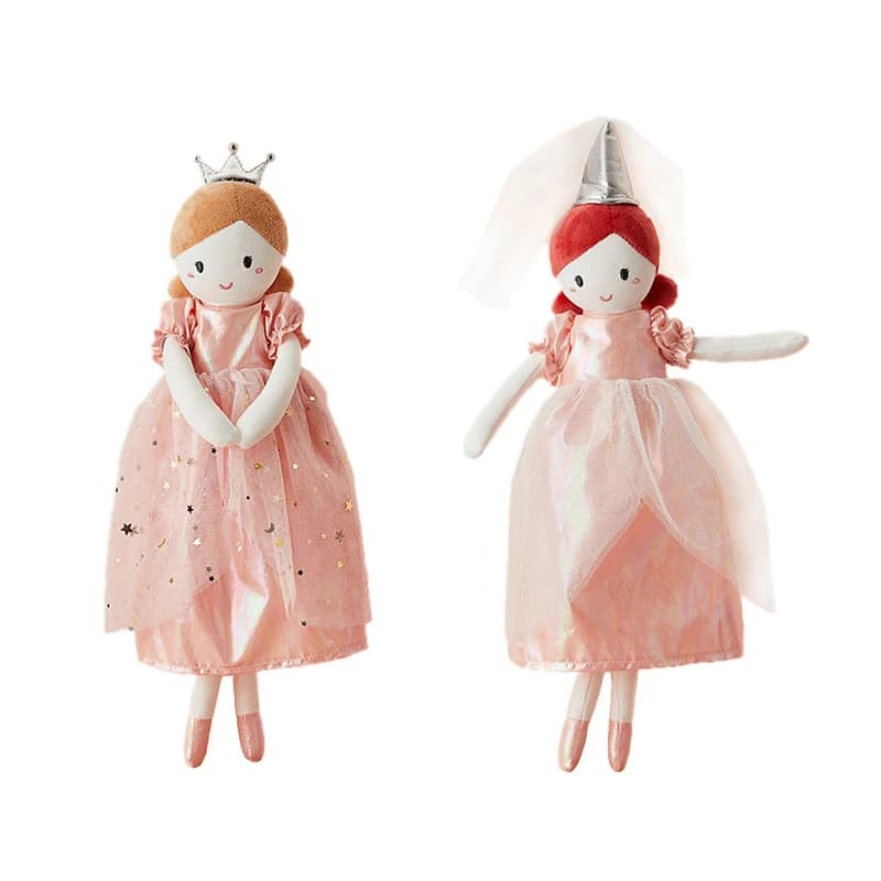 38 cm gamba lunga rosa ballerina vestito ragazza peluche bella principessa gonna bambola decorazione della casa regali per bambini di alta qualità
