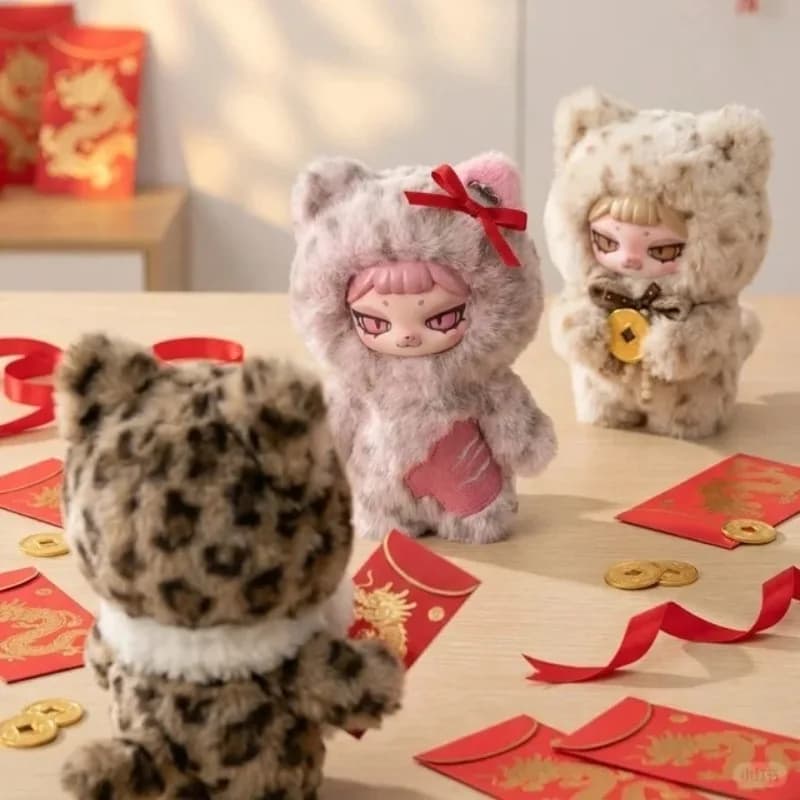 PIKU The Week Series Blind Box Anime Figures Mystery Box Trendy Plush Charms Surprise Bag Pendant Toys Vinyl Keychain Doll Gifts