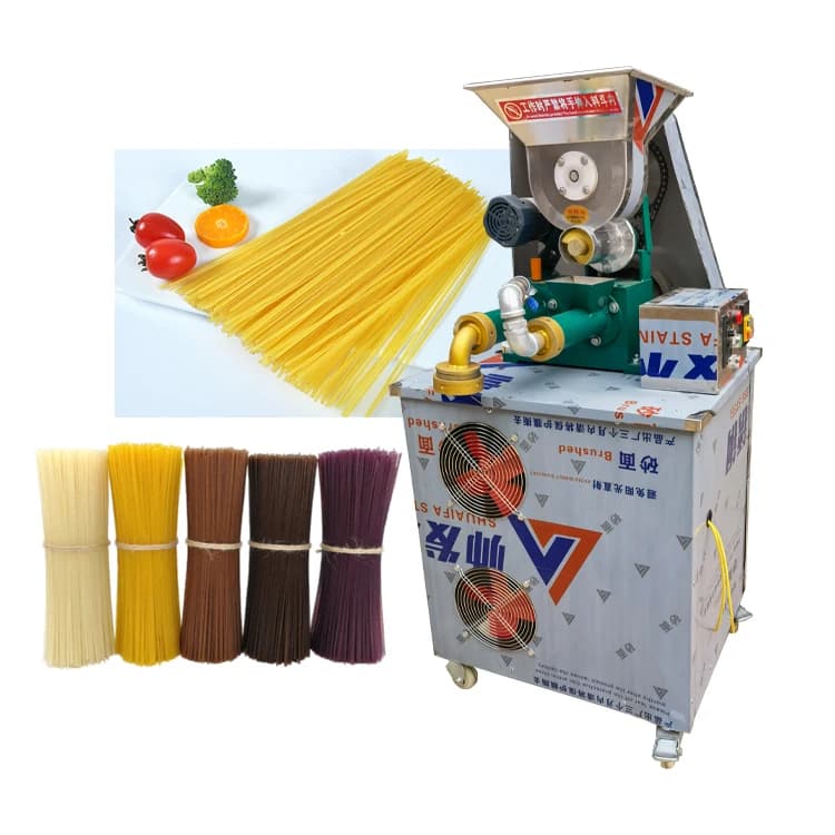 Macchina per vermicelli completamente automatica in India Macchina per fare pasta di mais Macchina per fare tagliatelle Ramen automatica Macchina per fare noodle di mais