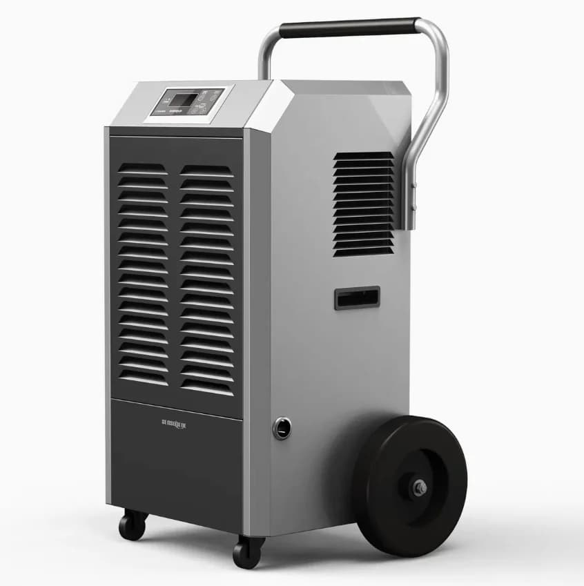 Fornitori di deumidificatori commerciali refrigeranti umidostati con controllo LCD portatile da 156 litri