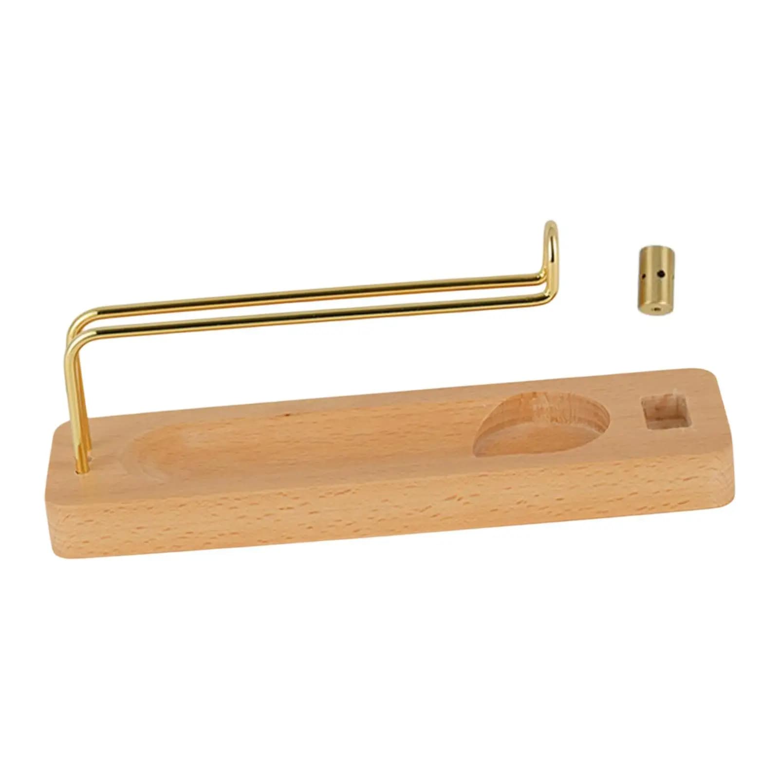 Porta Incenso per Meditazione, Fontana in Legno, Vassoio per Palo Santo, Diffusore di Aromi per Soggiorno e Spa