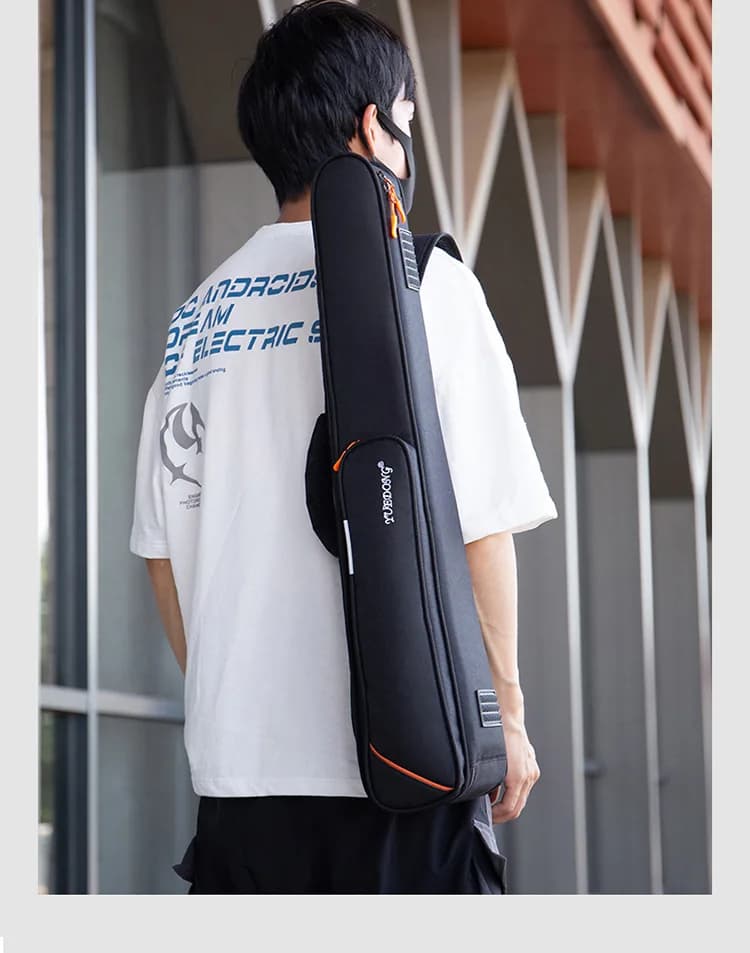 Thickened one-piece straight pipe saxophone bag clarinet bag electric blow pipe pack instrument pack