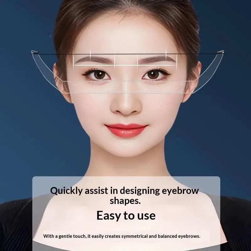 1pc Microblading Sopracciglio Mappatura Righello Trucco Permanente Sopracciglio Stringa Preinchiostrata Del Tatuaggio Arco E Freccia Disegno Linea Strumento Ausiliario