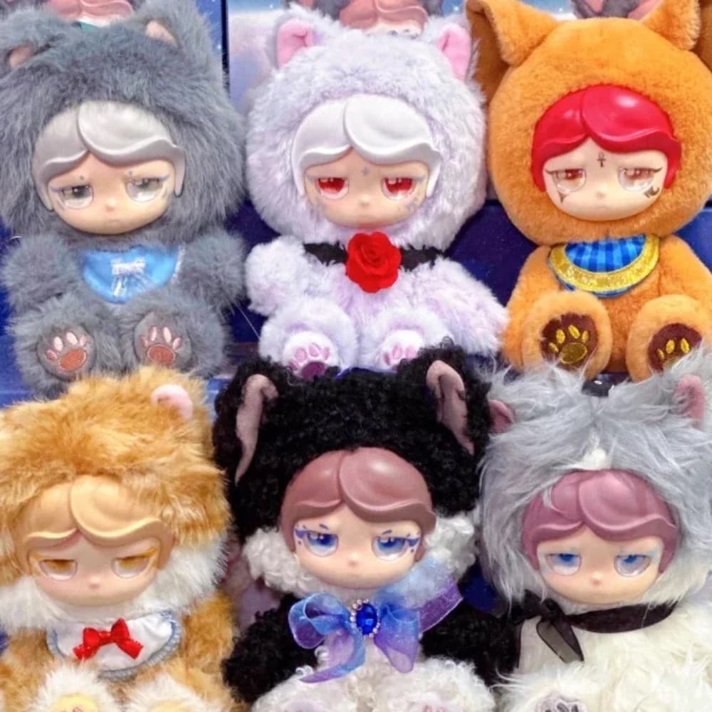 Mo Cat Universe Blind Box Kawaii Kitty Mystery Box Action Figure Anime Doll Pendant Vinyl Face Keychains Doll Desktop Ornament