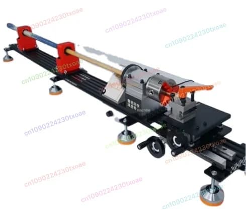 Tornio per riparazione stecche da biliardo per sala da biliardo e uso domestico, strumento rapido e portatile con punta per stecche con motore a basso rumore