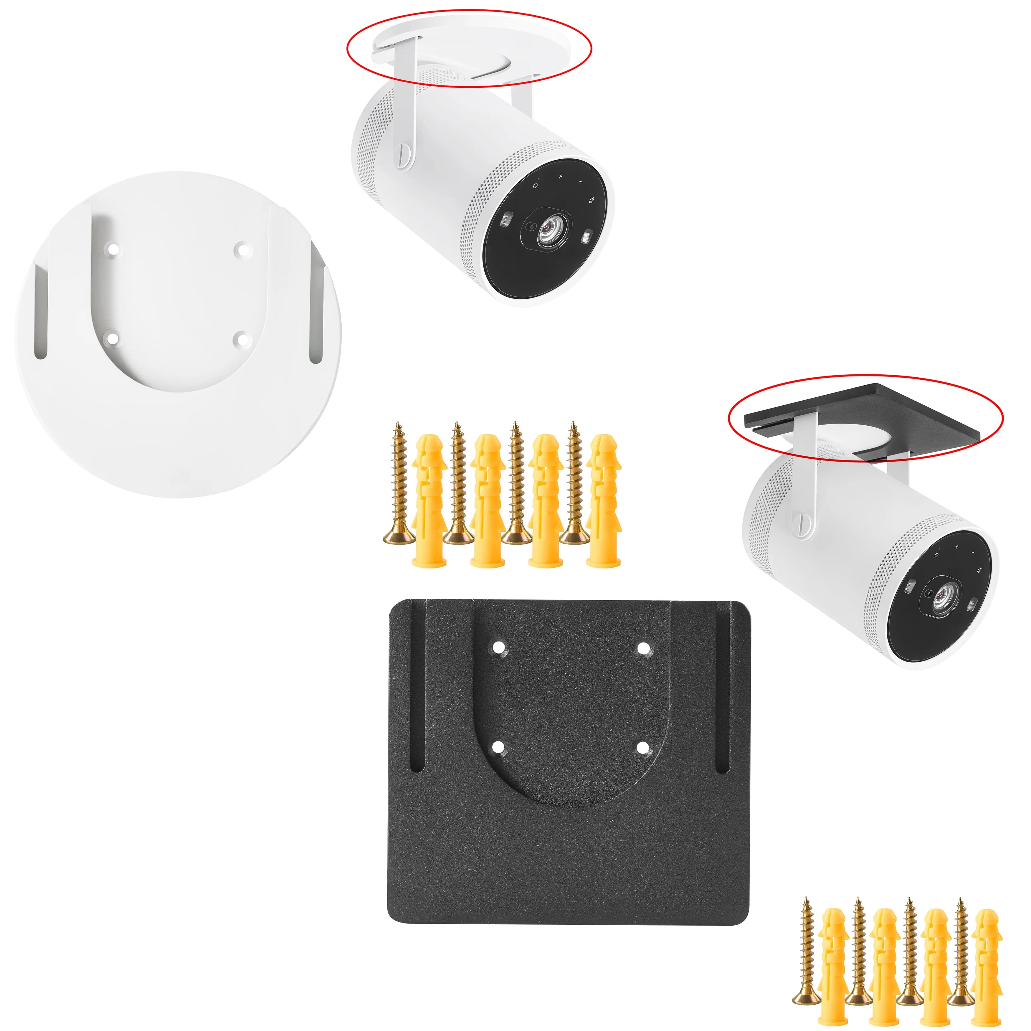 Nuovo Supporto da Parete SP-LFF3CLAX SP-LFF3CLA per Proiettore Portatile Samsung The Freestyle Freestyle 2 Accessori