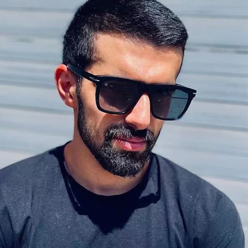 Nuovi occhiali da sole quadrati per uomo e donna, occhiali da sole vintage alla moda, occhiali da guida con montatura UV400, occhiali da sole da uomo, gafas de sol