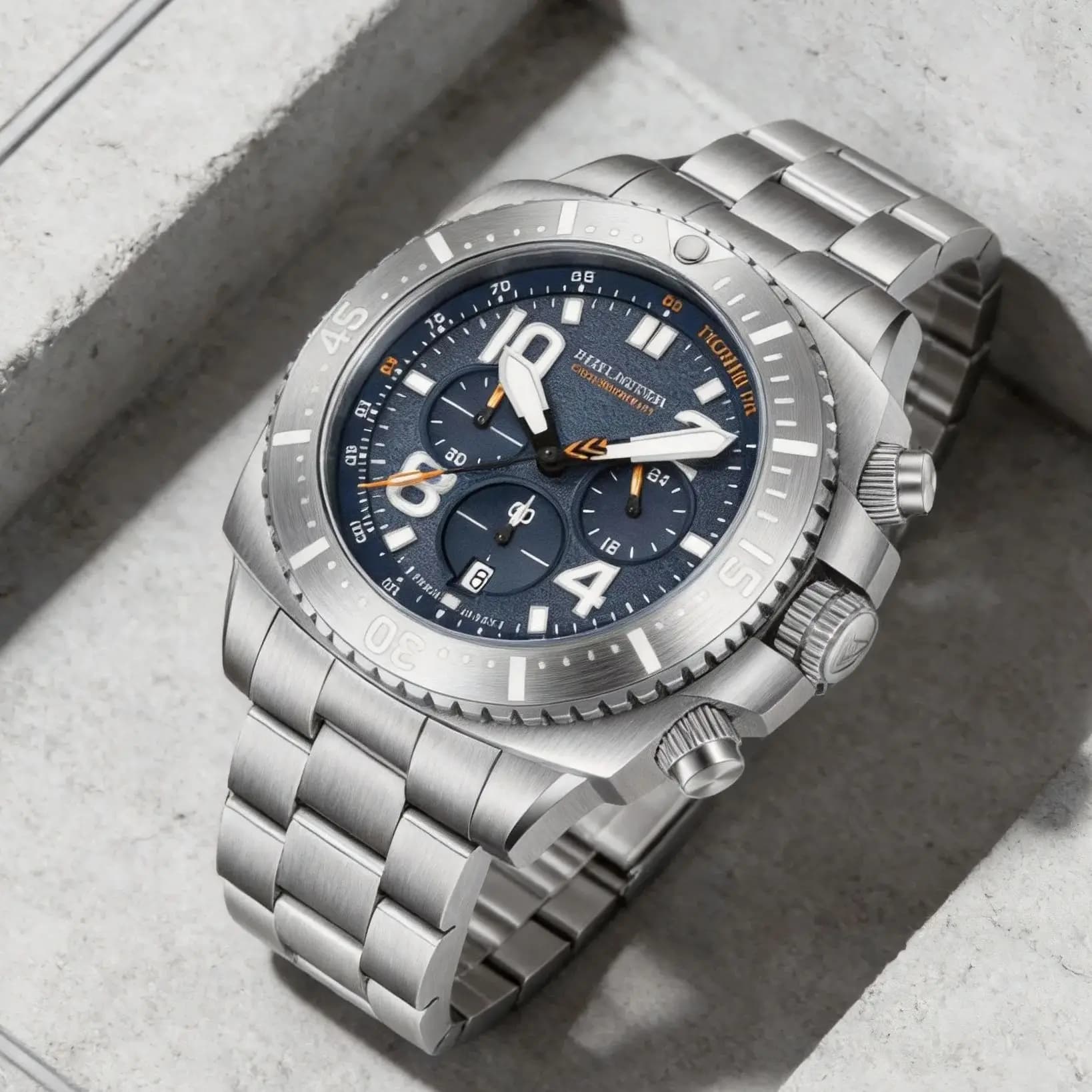 FeelNever Orologio automatico al quarzo TMIVD53 Movimento 316 Orologi in acciaio inossidabile con cristallo di zaffiro Orologi da uomo 100M Orologio impermeabile Reloj Hombre