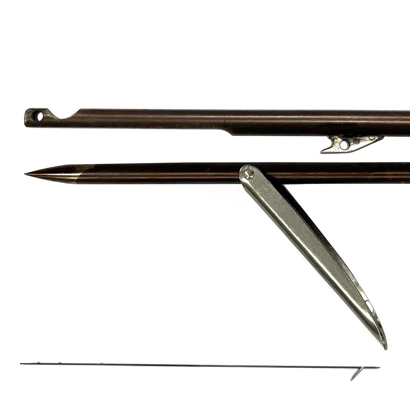 17-4PH Stainless Steel Speargun Shaft 6.5-7mm Diameter with Sharp Tip Head And Barb for Fishing Diving And Harpoon Arrow Spear