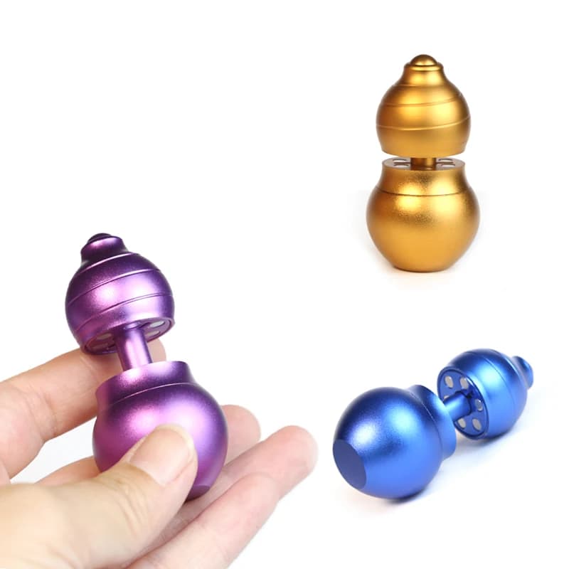 Zucca in lega di alluminio EDC dito rotante meccanico punta delle dita levitazione magnetica riduzione della pressione giocattolo da tavolo Fidget Spinner