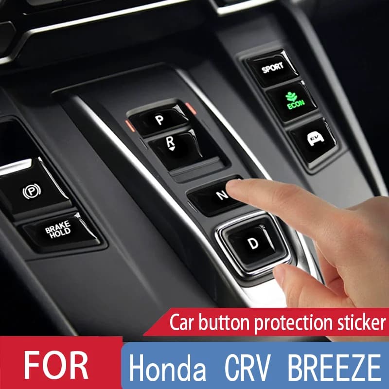 PER Honda CRV BREEZE Cambio Finestra Ascensore Aria Condizionata Pulsante Auto Adesivo di Protezione Accessori Auto