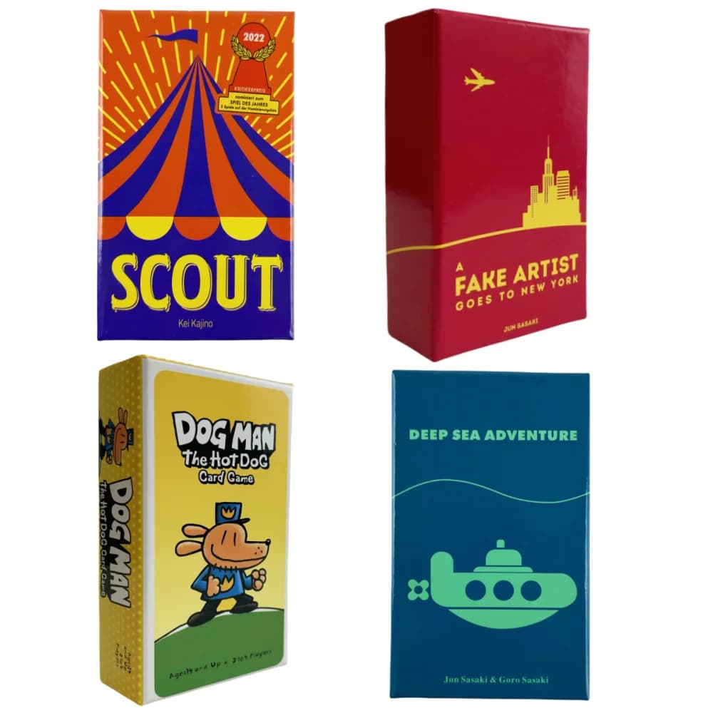 Il nuovo gioco di carte Scout Circus Scout Board Gioco di hot dog va a New York Deep Sea Deck per giochi di feste