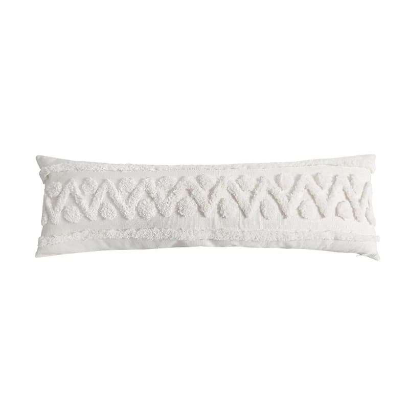Fodera per cuscino lombare lunga 30 x10 0cm federa trapuntata per divano letto rettangolo decorativo per la casa