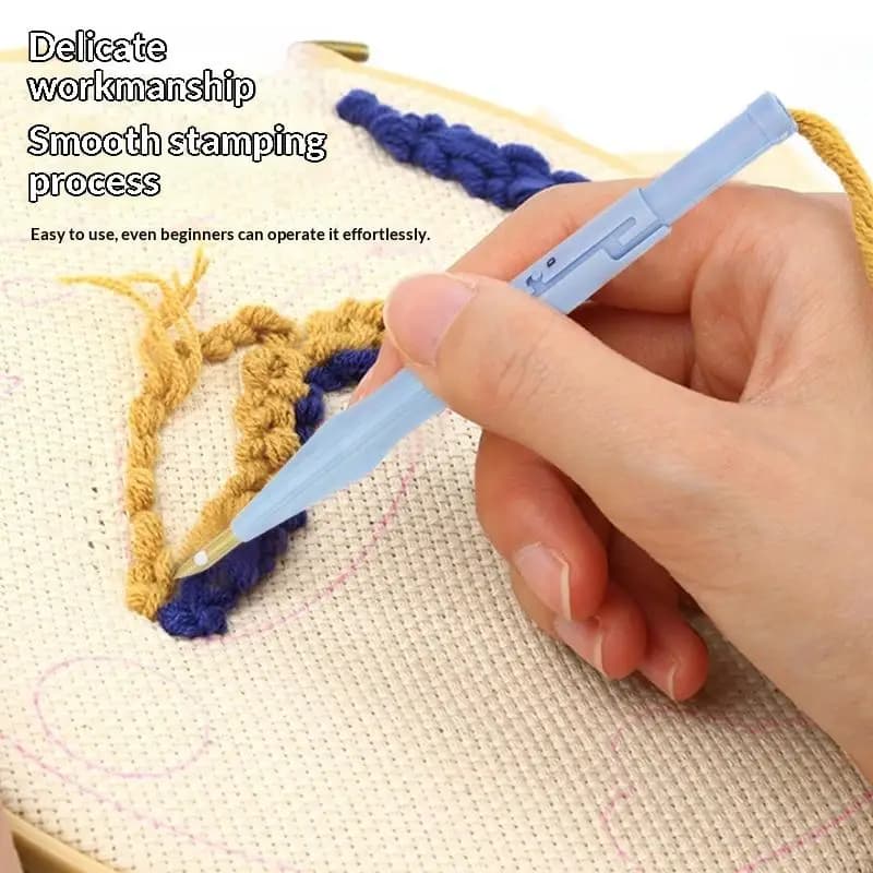 Punch Needle Stitching Tool Embroidery Kit 3 Size for DIY Magic Embroidery Sewing Knitting Home Craft Making