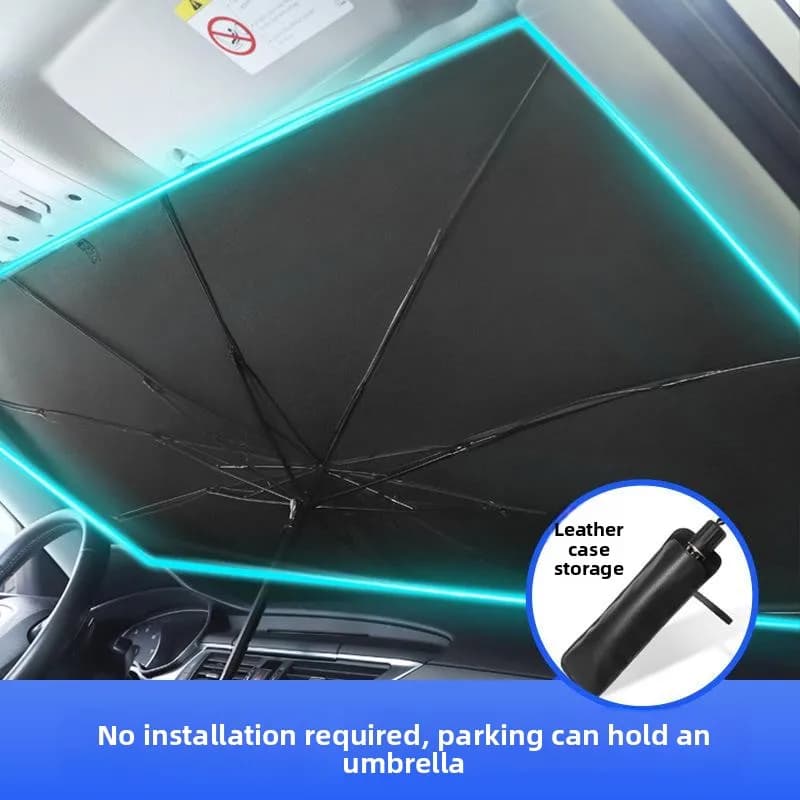 Ombrellone per auto Parabrezza Ombrellone anteriore pieghevole Tipo di ombrellone Parasole per finestrino dell'auto Accessori per la protezione solare estiva