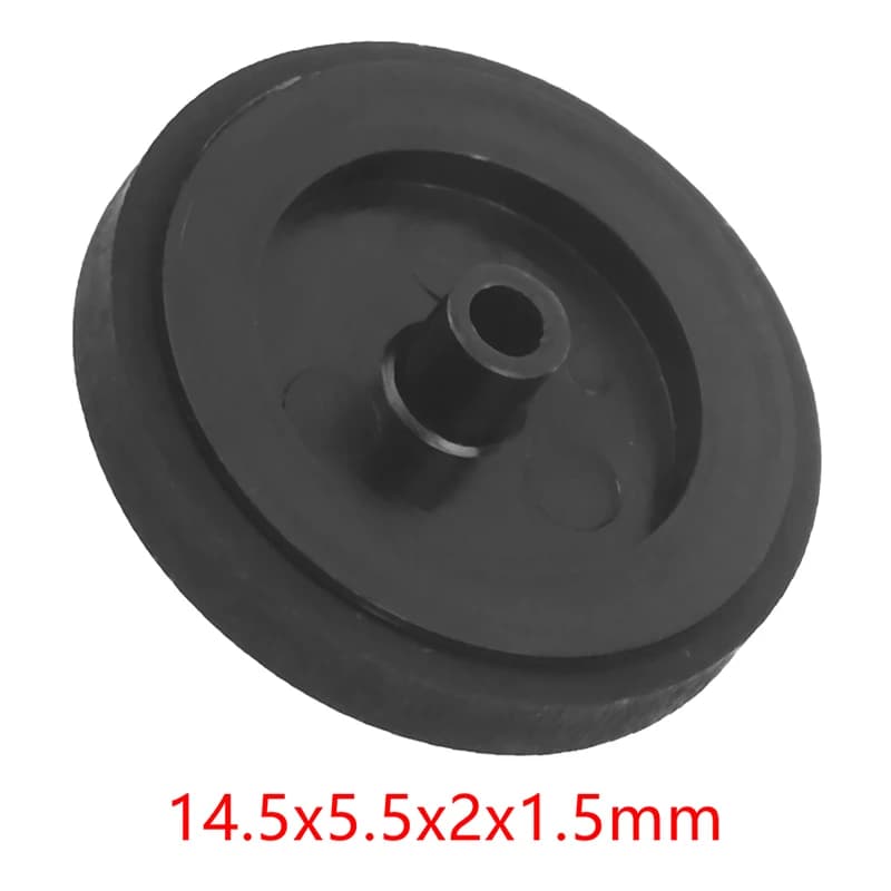 Anello folle in gomma per cintura con ruota inattiva 1Pc compatibile con accessori per lettore Stereo con registratore a nastro Audio Sharp 800