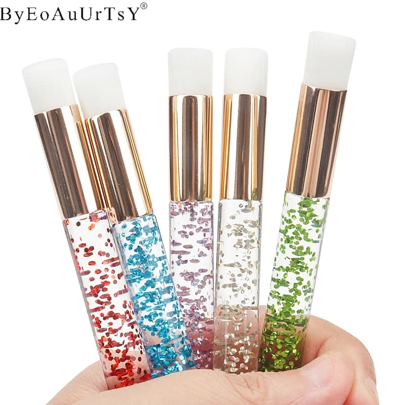 3 pcs extension of eyelashes brush shampoo for cleaning crystal graft foam for eyelash cleanser face skin care clean tools for women
