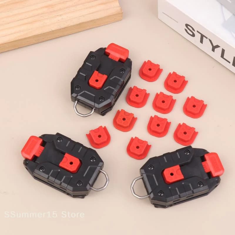 【R】New Universal Tape Measure Quick-hanging Belt Clip For Digital Measuring Tape Laser Belt Clip