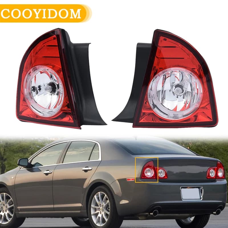 Gruppo fanale posteriore per Chevrolet Malibu 2008 2009 2010 2011 2012 LED Fanale posteriore posteriore Lampada freno Segnale Faro Luci di avvertimento
