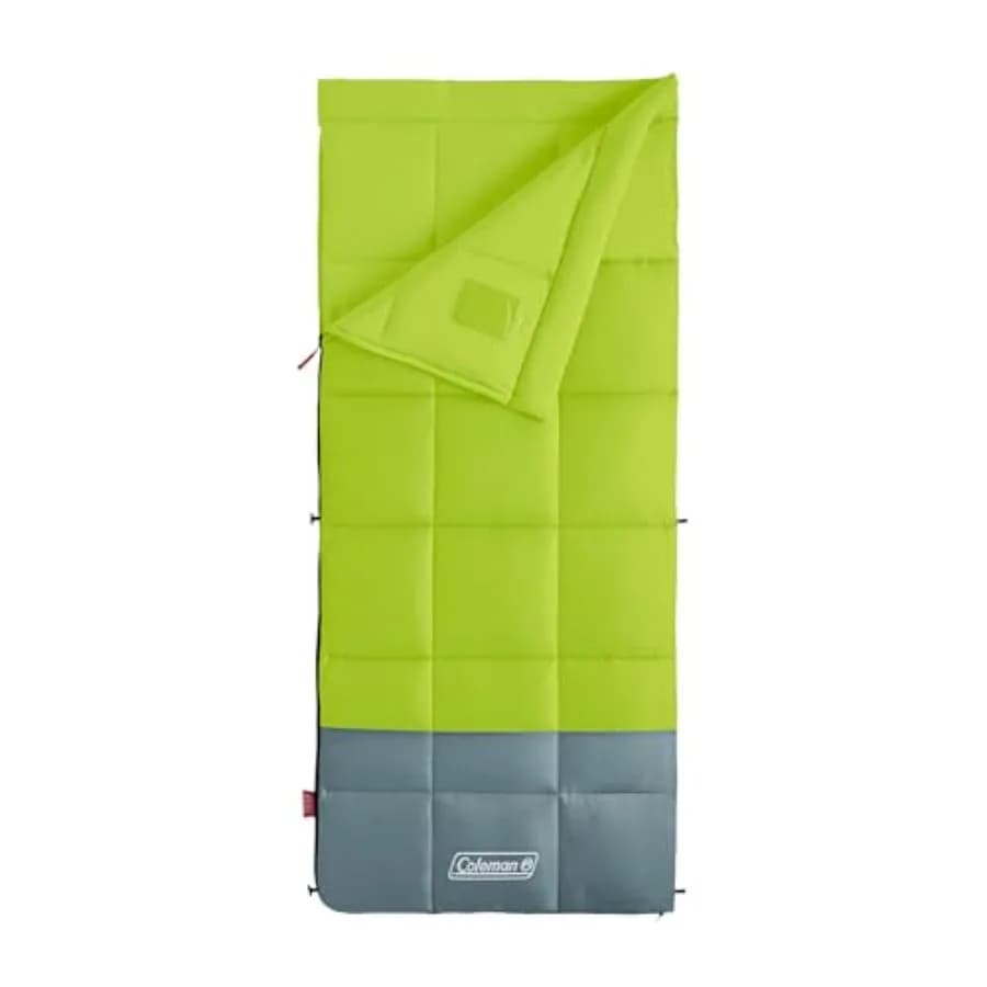 Kompact 20 ° F/30 ° F/40 ° Sacco to Pelo F for Cold climates, Pelo to Pelo for Adults with Heat Conservation Bag and Anti-Handing Hinge, Great for
