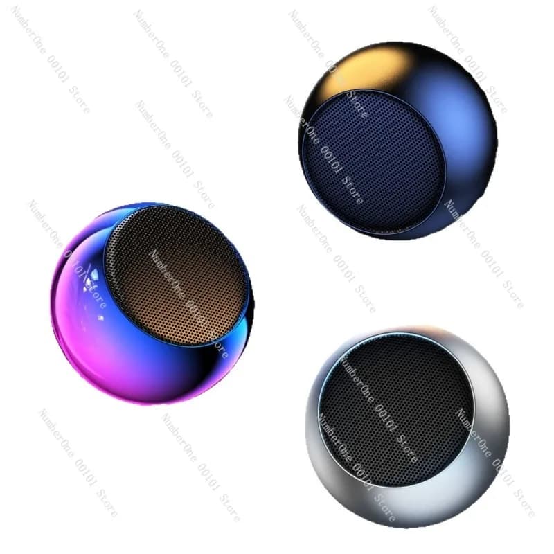 Subwoofer Small Steel Cannon Bluetooth Speaker, Mini Portable Gift Speaker, Wireless Bluetooth Speaker for Home Use