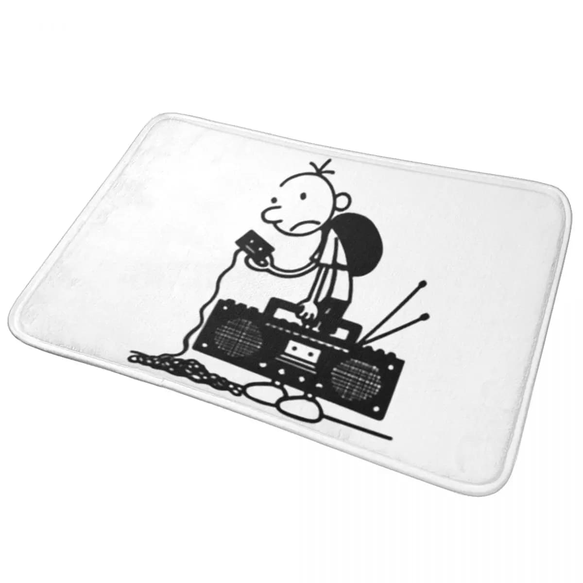 Diario di un bambino Wimpy Old School Zerbino antiscivolo Tappetino antipolvere Tappeto per ingresso cucina Tappetini per balcone di casa