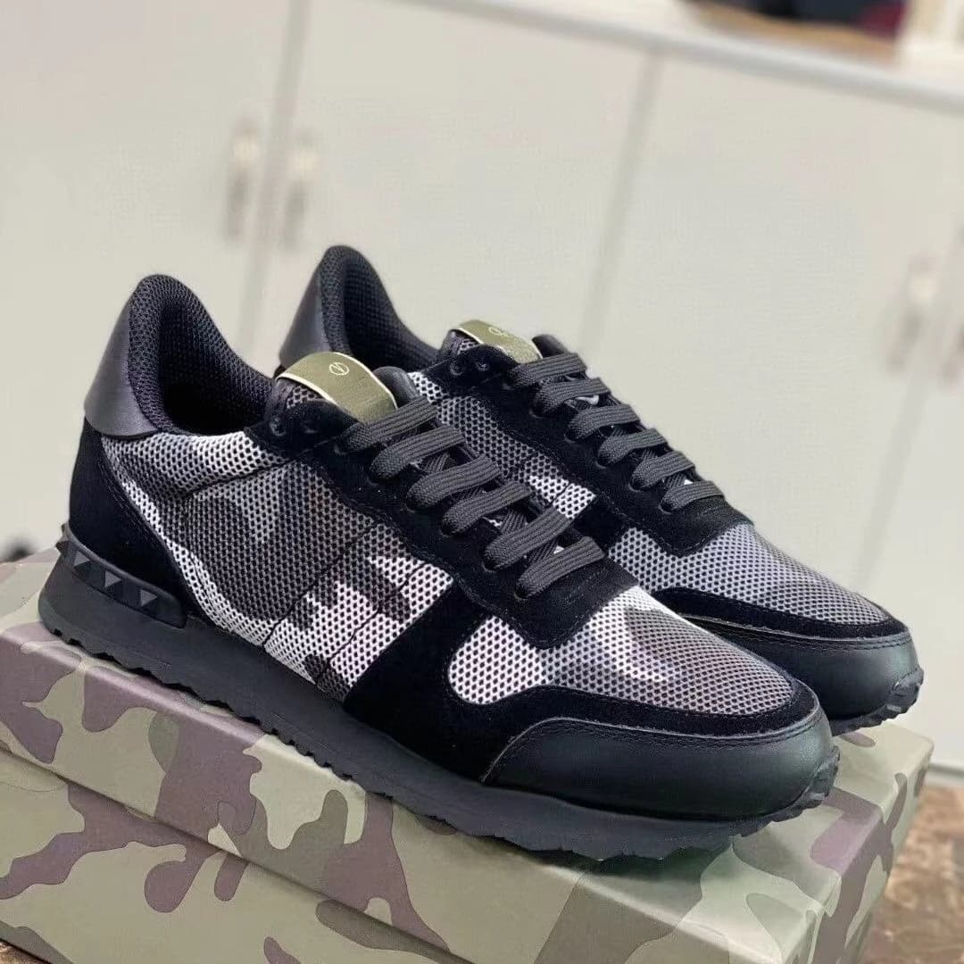 Sneakers casual da uomo estive 2026 basse, color block, traspiranti, ammortizzate, con rivetti, alla moda