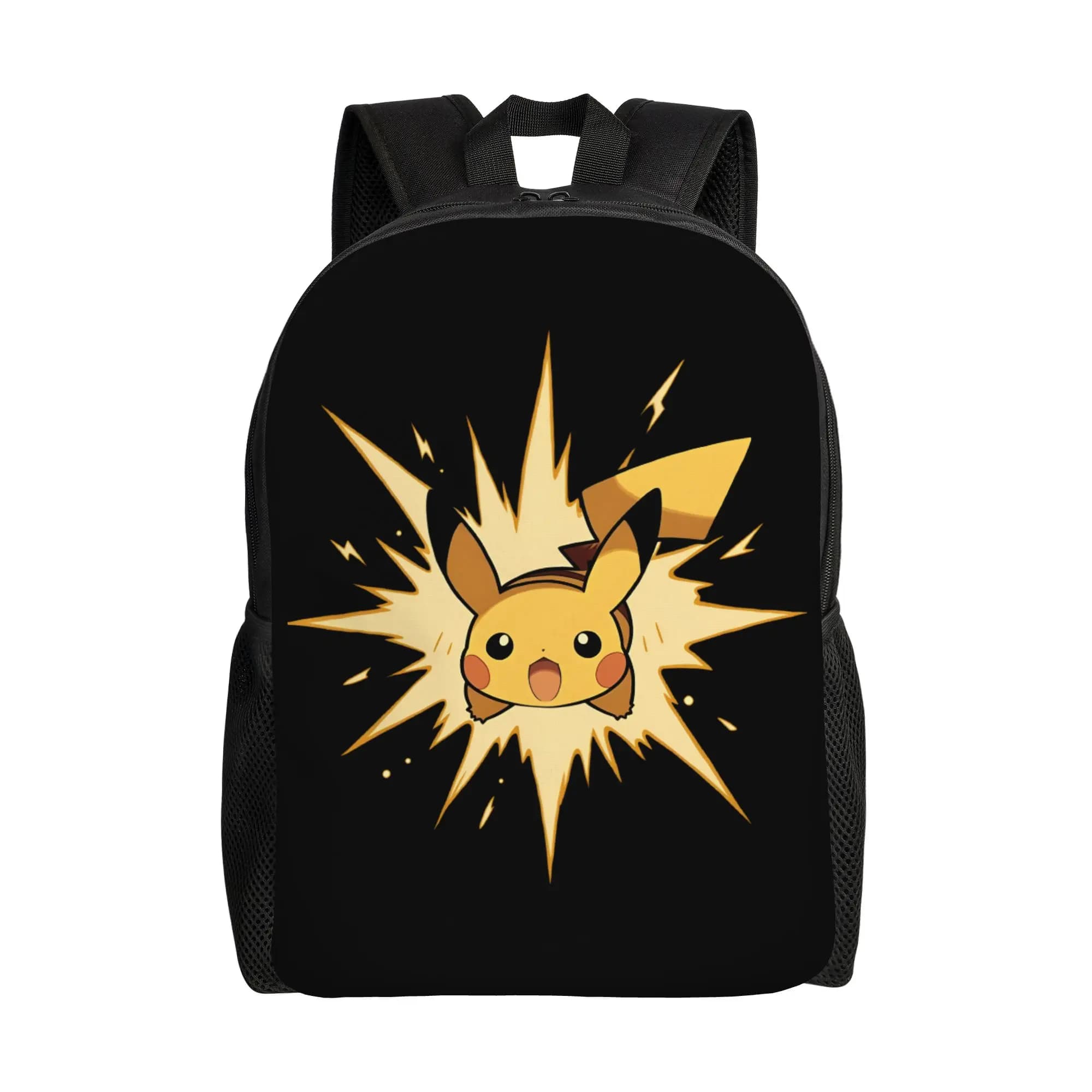 P-Pikachus Travel Backpack Women Men School Computer Bookbag Cartoon College Student Daypack Bags