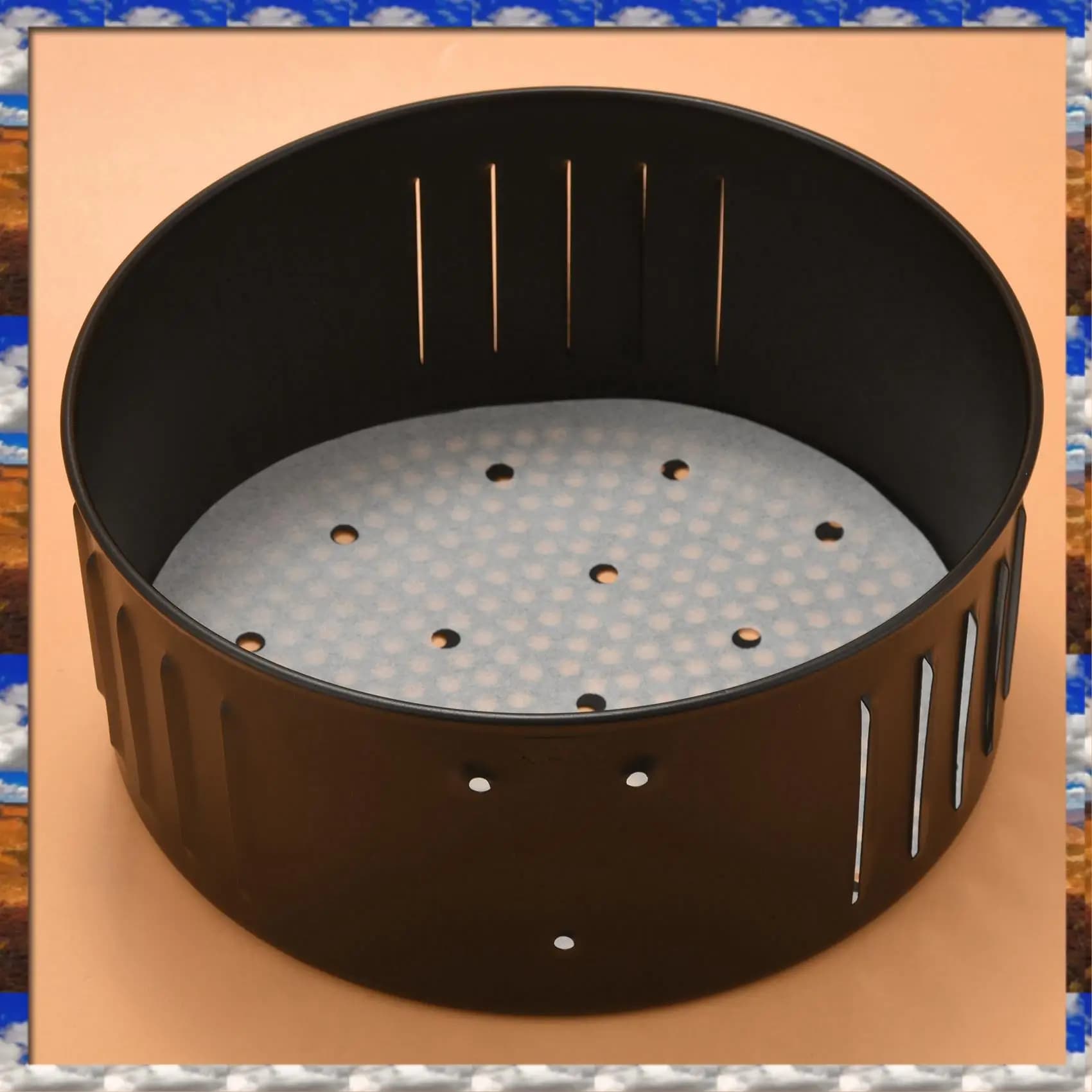 Spare basket for air fryer top selling, for all furnaces for air fryer, accessories for air fryer, anti-stick frying basket