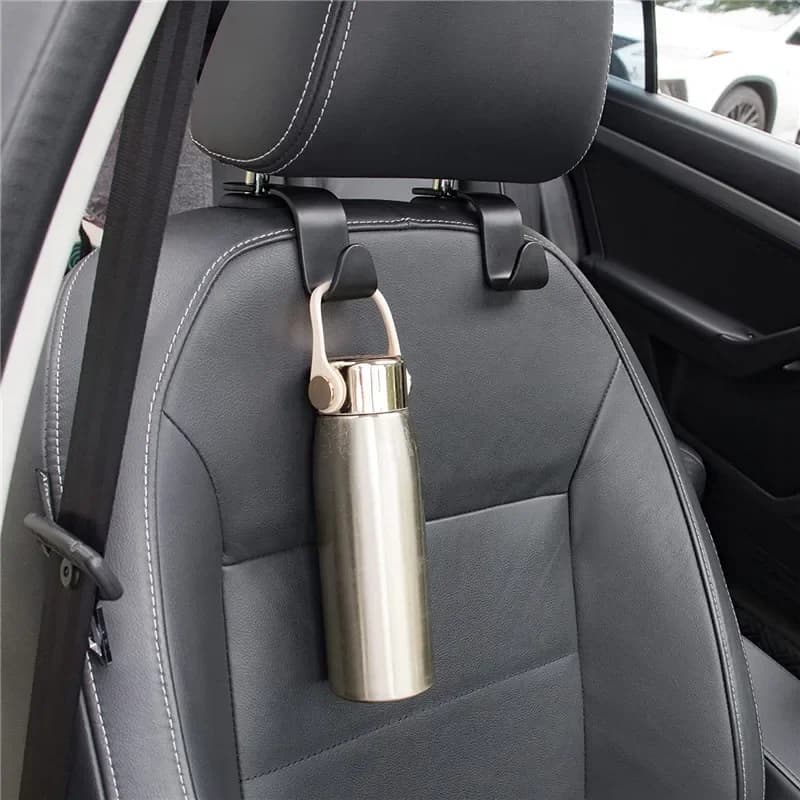 Ganci per poggiatesta per auto per borse, clip per organizer per schienale del sedile, accessori per riporre interni
