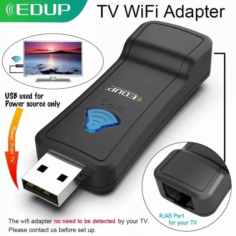 Pop Wireless USB Universale 300Mbps Smart TV Wifi Ripetitore Adattatore TV Stick RJ45 Ripetitore di Rete Ethernet Per Samsung Sony LG T