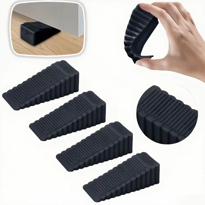 Construction - Anti-Collision Door Stopper for Home, Commercial Use - Floor Protector & Door Stabilizer, Home Safety Accessory