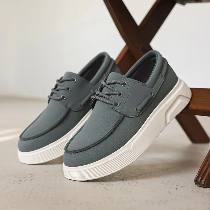 Summer Men's Loafers Comfortable Platform Casual Shoes For Men Moccasins Breathable Slip-on Designer Shoes Man Flat Office Shoes