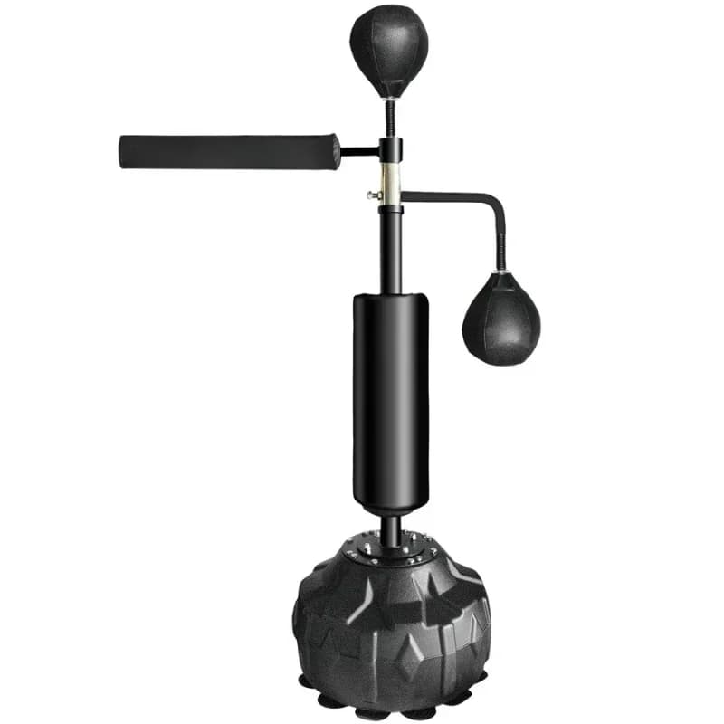 New Reflex Training Stick for Boxing, Rotating Stick with Adjustable Support, Swivel Bar, Fast Ball for Pugilato Training