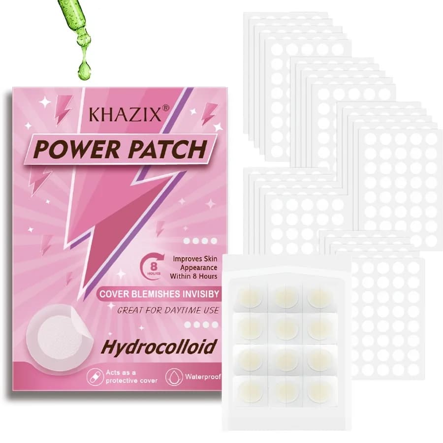 412 Pieces Cerotti Hydrocolloidali for Acne | Hidden, breathable, delicate, not irritating | Suitable for acne, pimples and facial imperfections