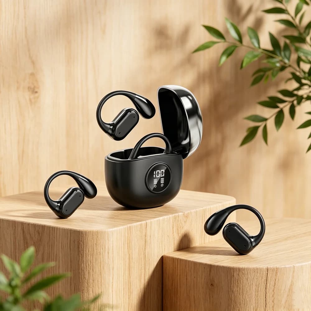 TWS clip-on sports headphones fasion comfortable headset music deep bass hanging Earbuds Apply to smartphones